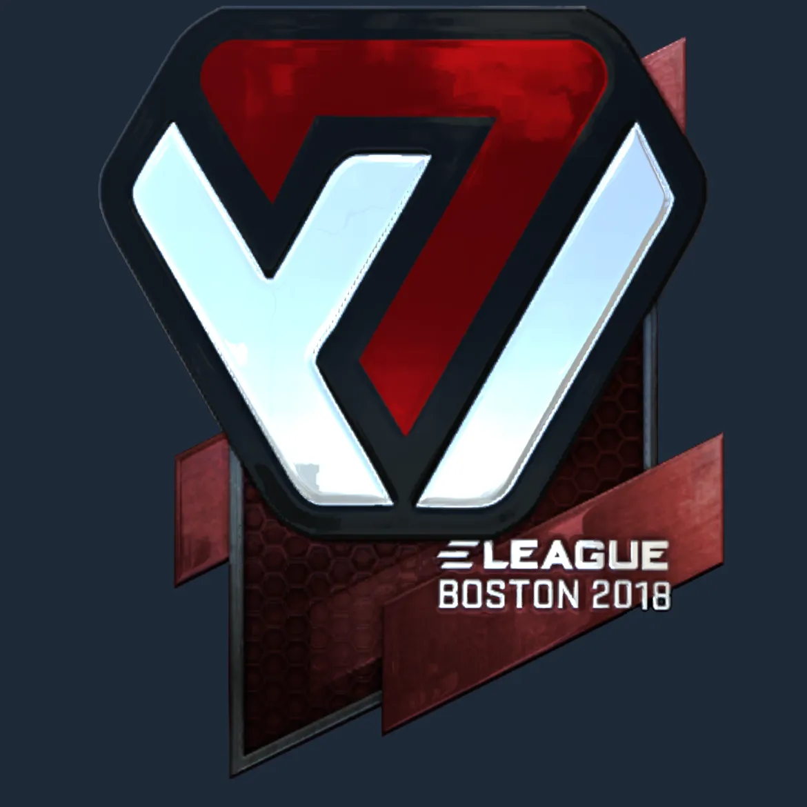 Sticker | Avangar (Foil) | Boston 2018