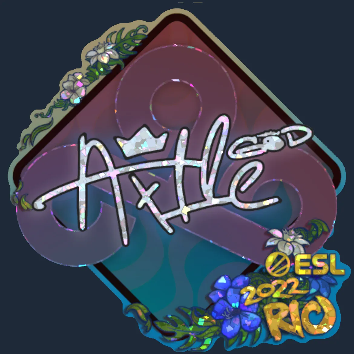 Sticker | Ax1Le (Glitter) | Rio 2022
