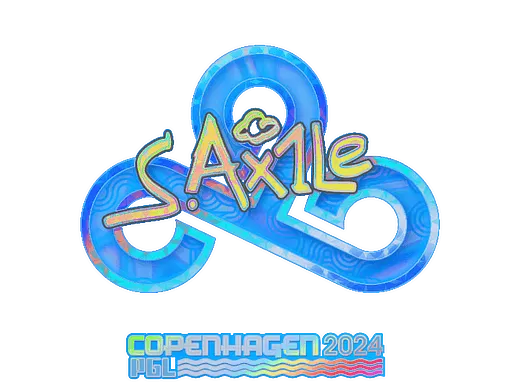 Sticker | Ax1Le (Holo) | Copenhagen 2024