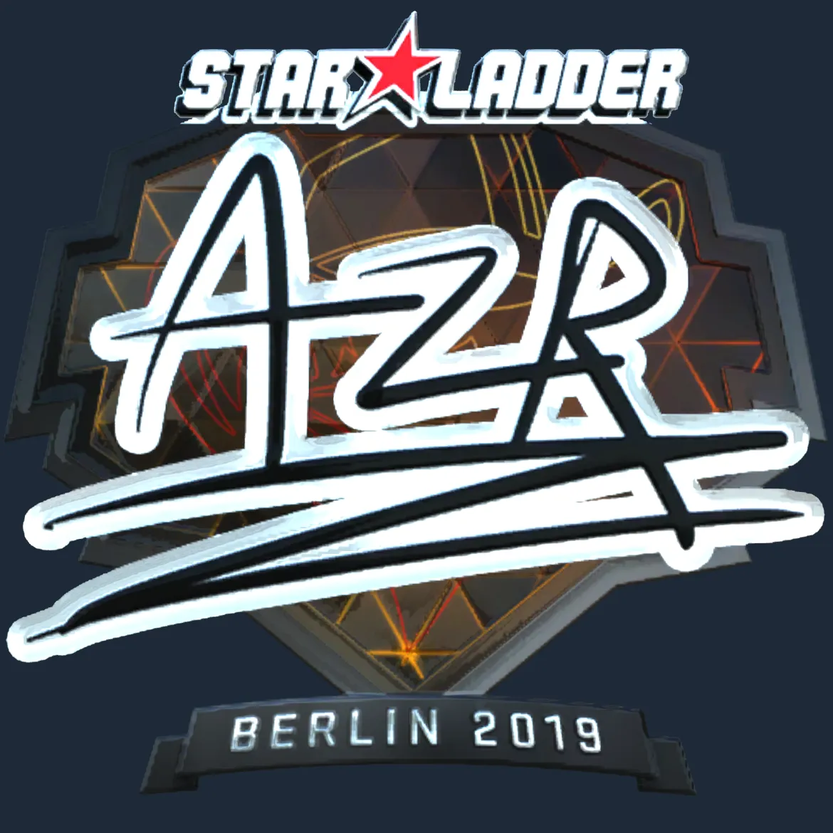 Sticker | AZR (Foil) | Berlin 2019