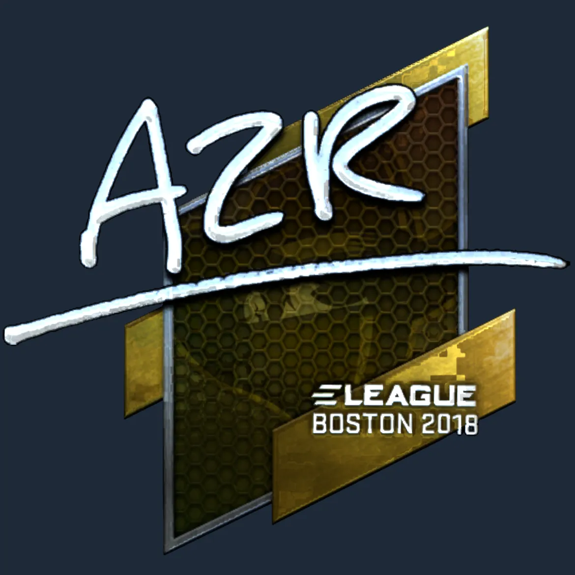 Sticker | AZR (Foil) | Boston 2018