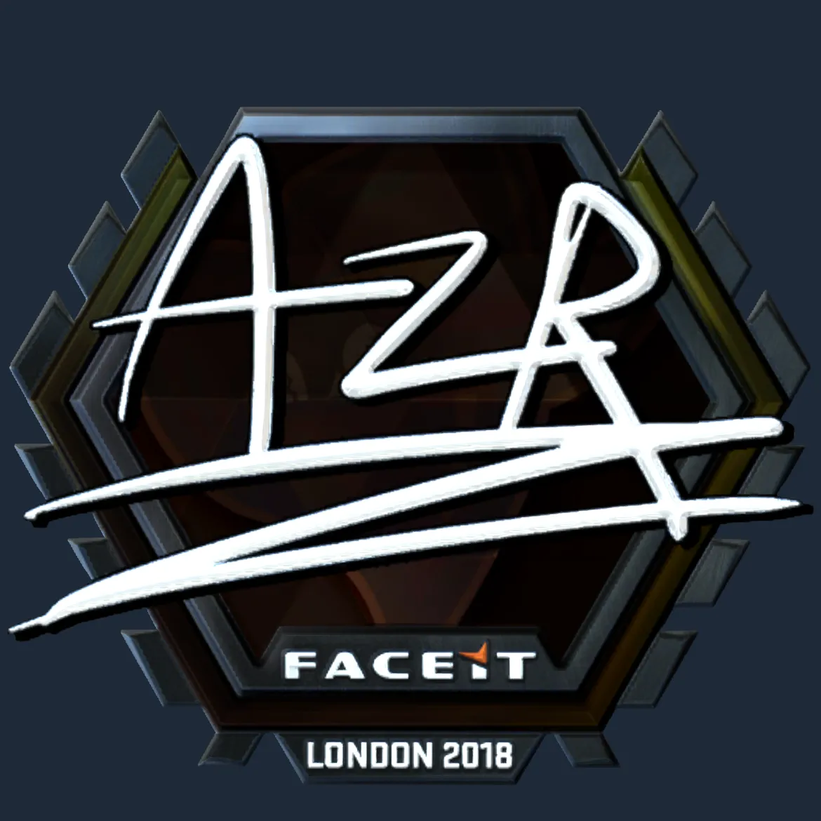 Sticker | AZR (Foil) | London 2018