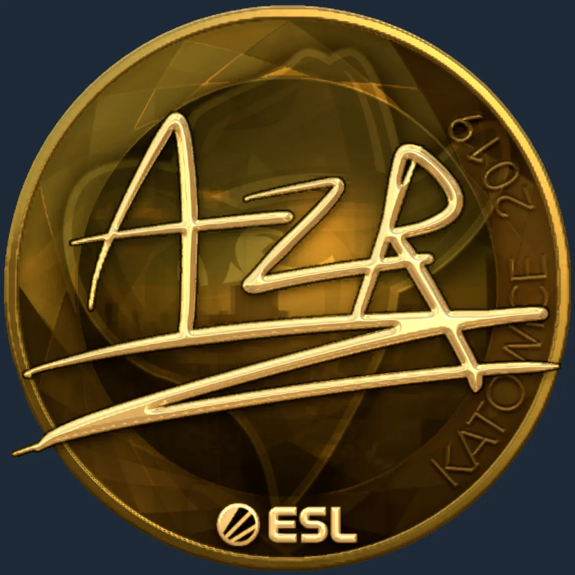 Sticker | AZR (Gold) | Katowice 2019