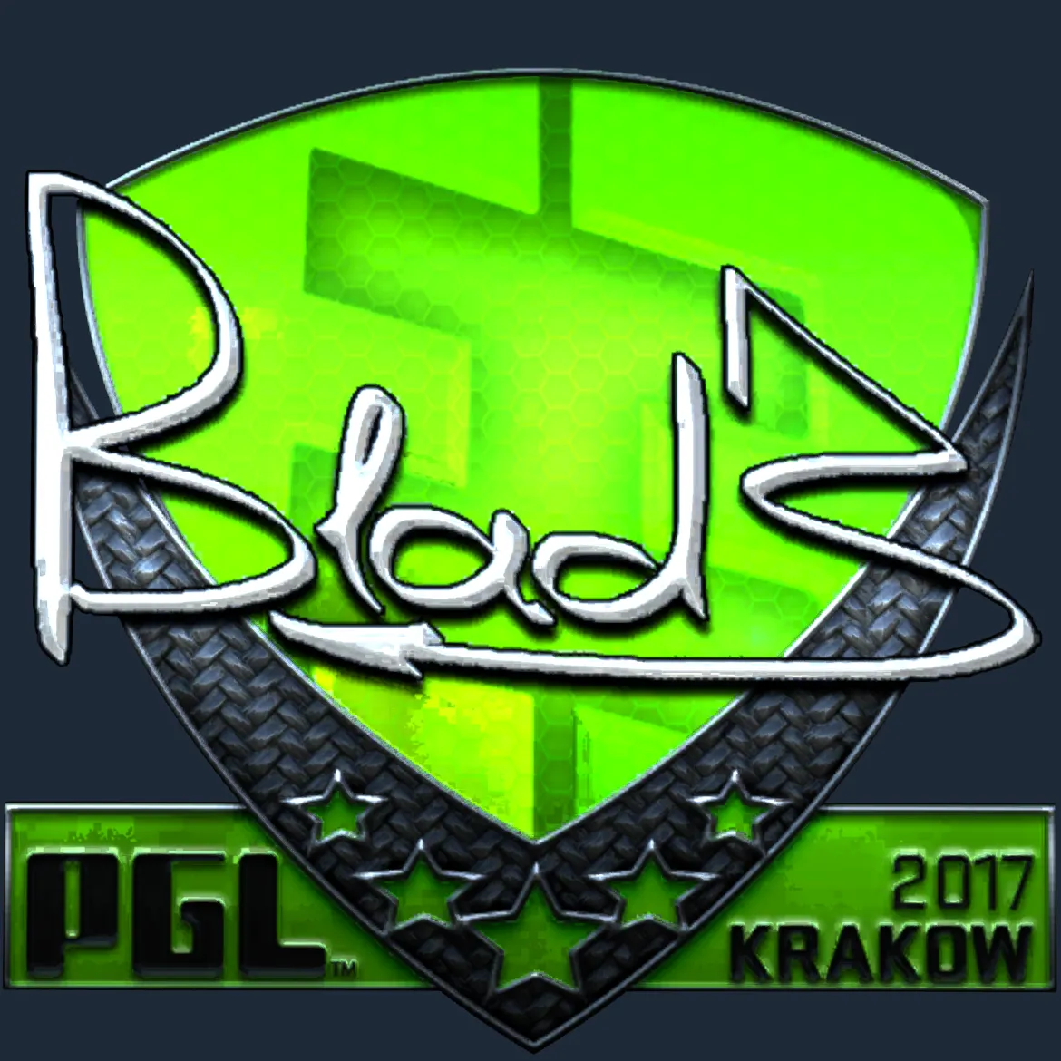 Sticker | B1ad3 (Foil) | Krakow 2017