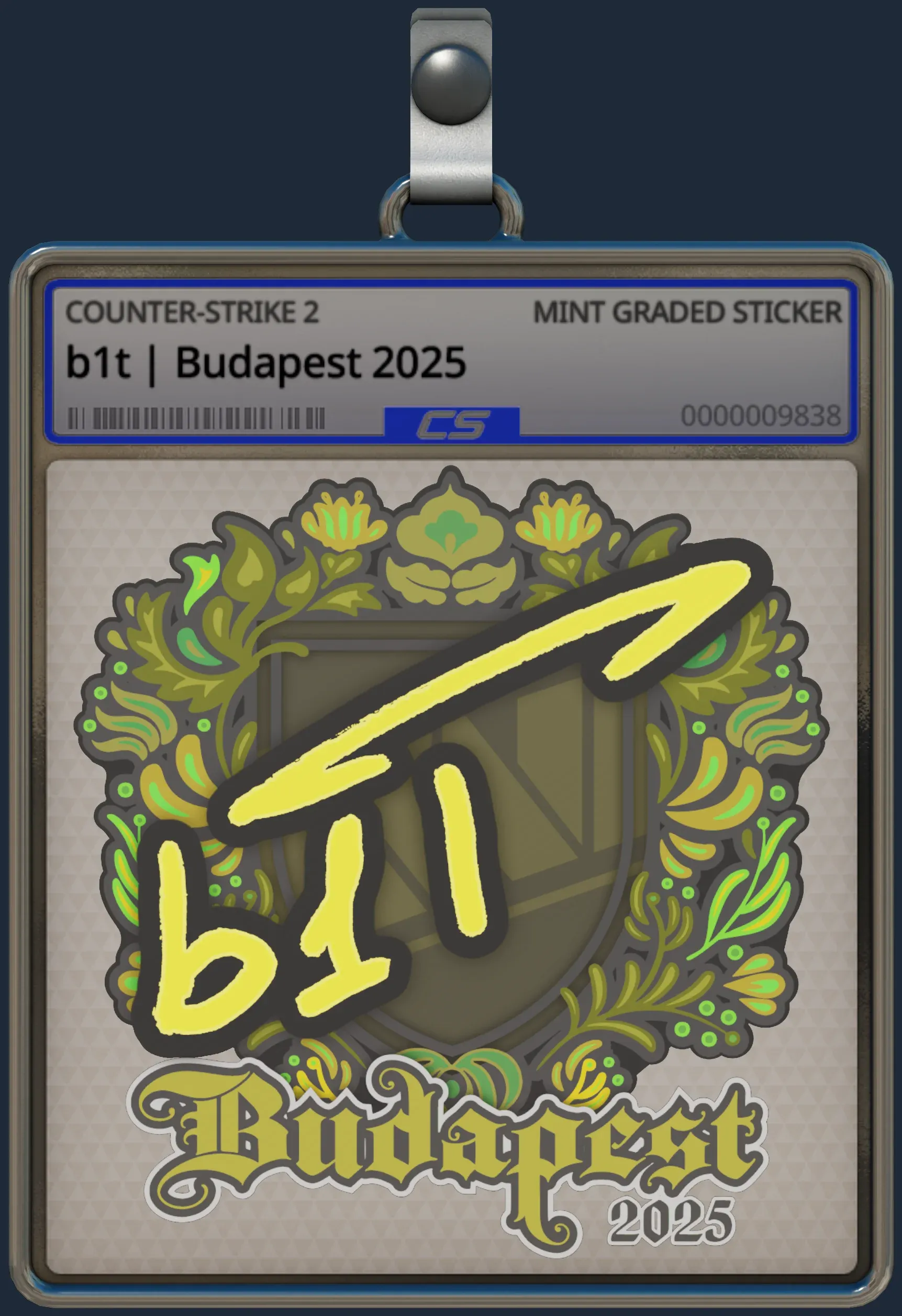 Sticker | b1t | Budapest 2025 Sticker | b1t | Budapest 2025