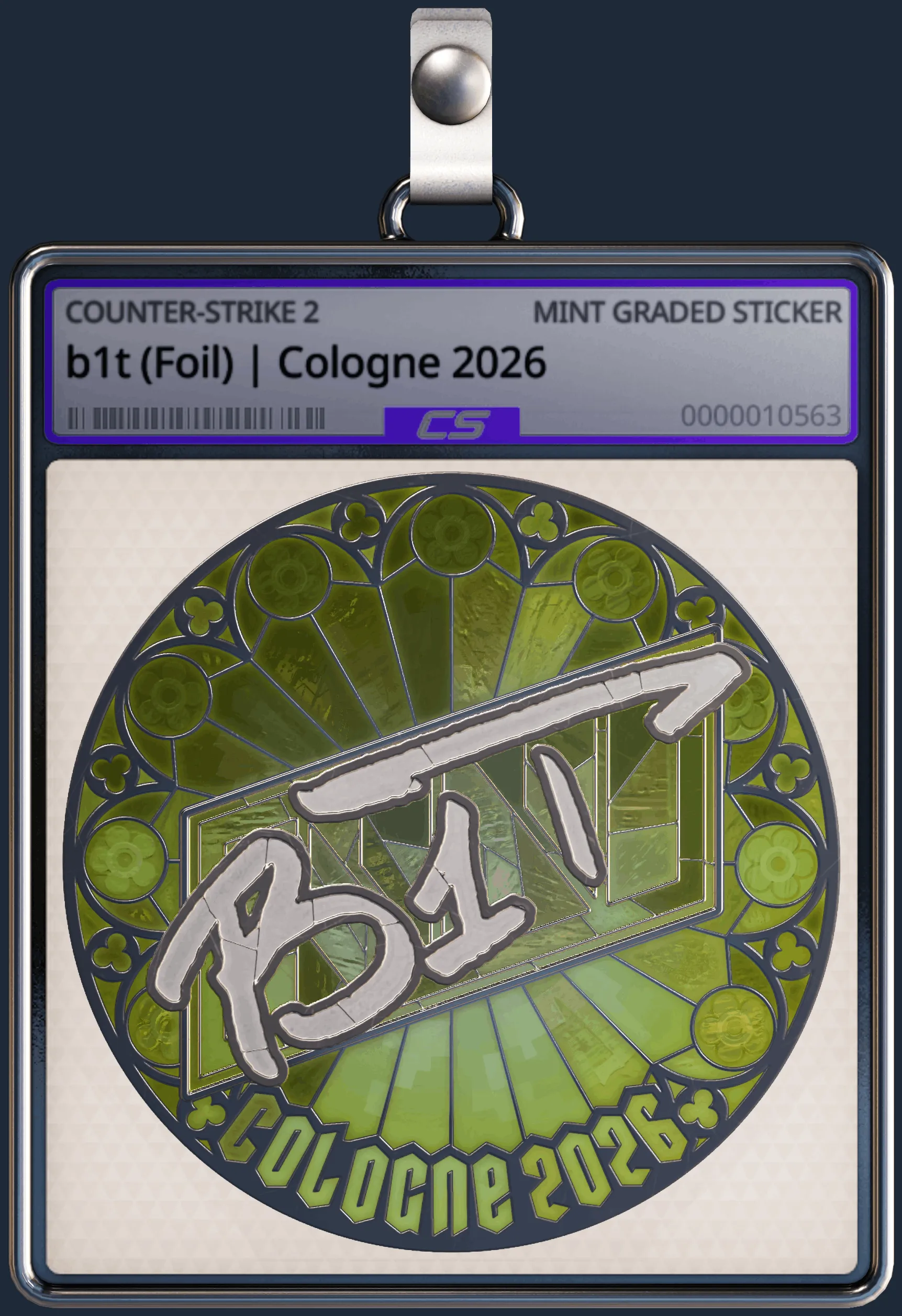 Sticker | b1t (Foil) | Cologne 2026