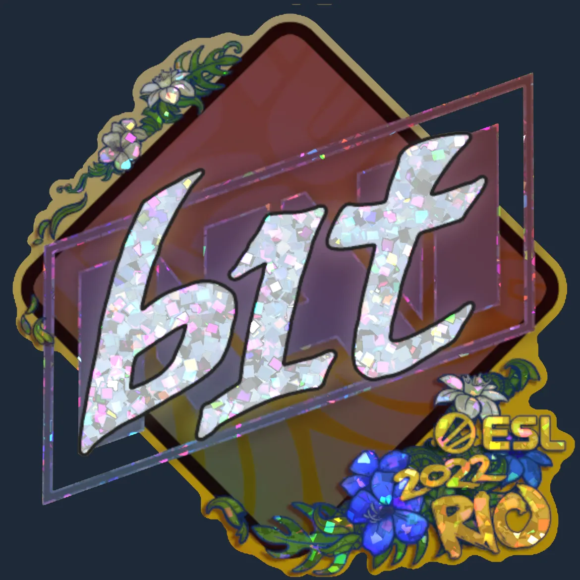 Sticker | b1t (Glitter) | Rio 2022