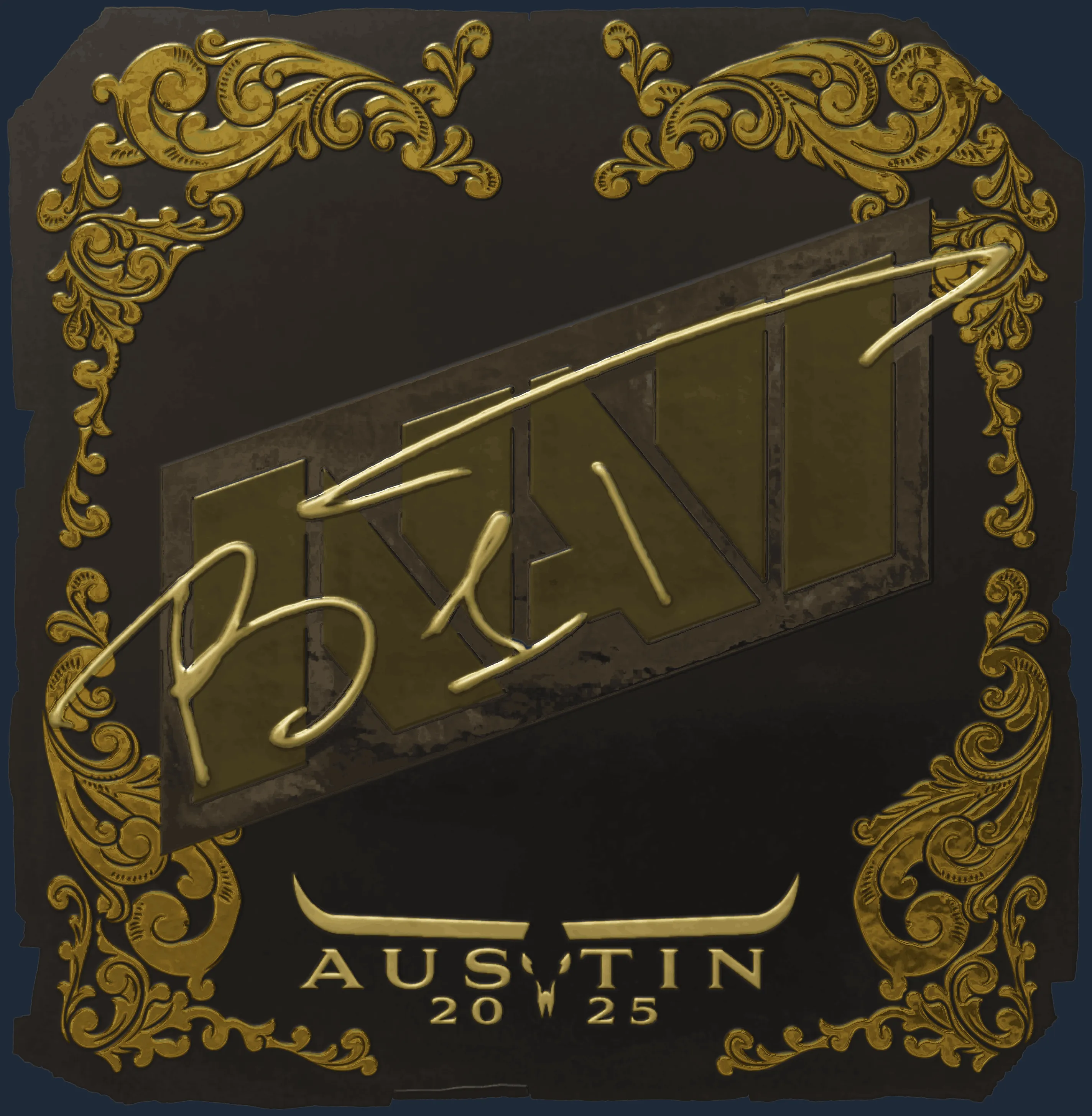 Sticker | b1t (Gold) | Austin 2025