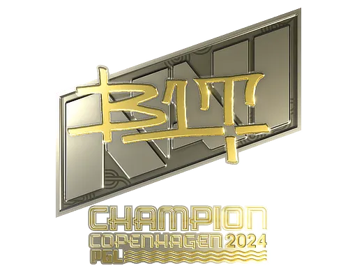 Sticker | b1t (Gold, Champion) | Copenhagen 2024