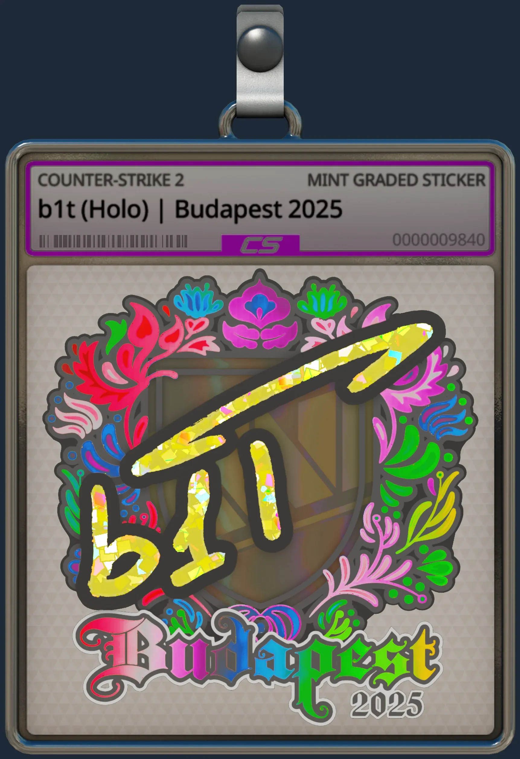 Sticker | b1t (Holo) | Budapest 2025