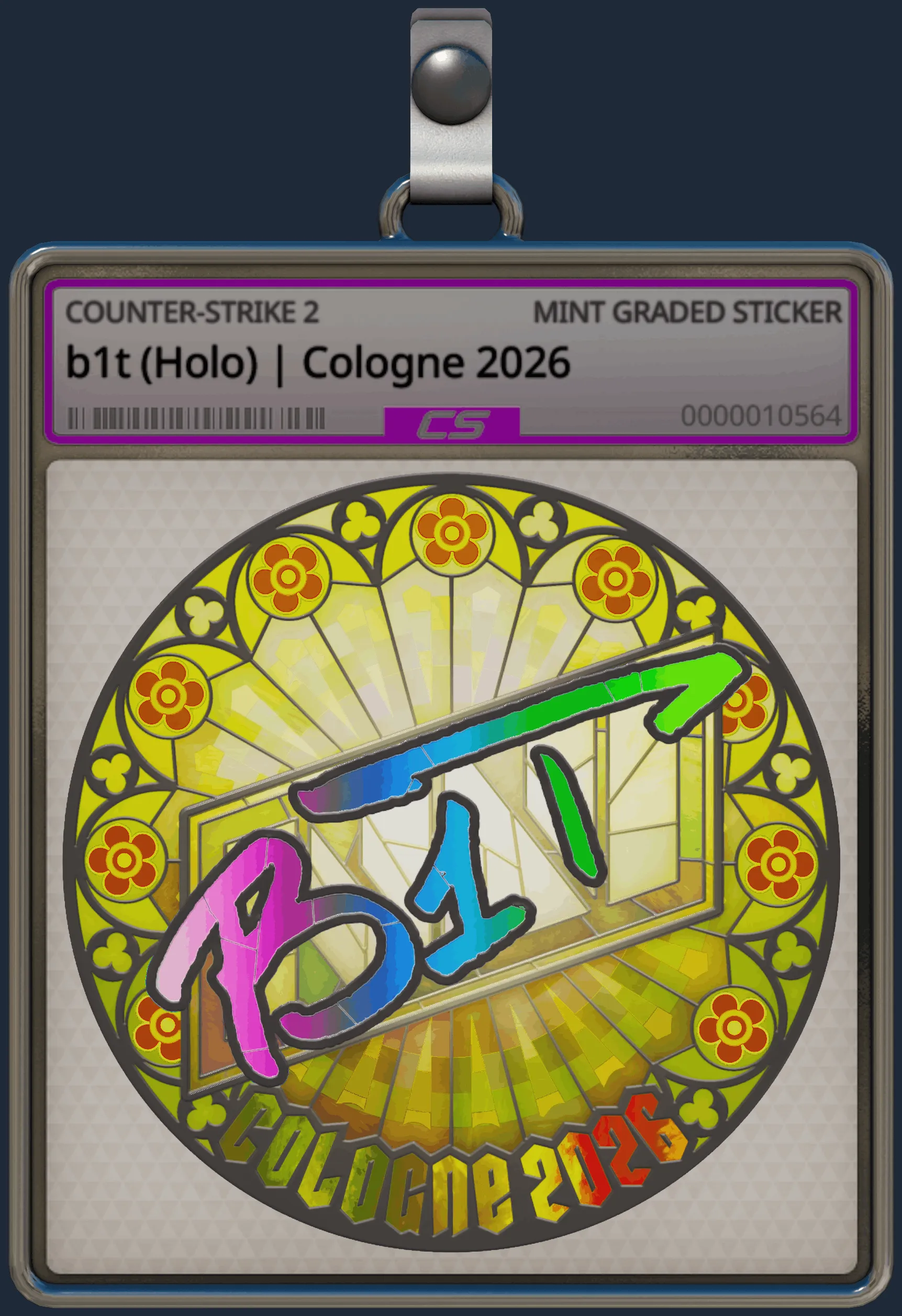 Sticker | b1t (Holo) | Cologne 2026 Sticker | b1t (Holo) | Cologne 2026