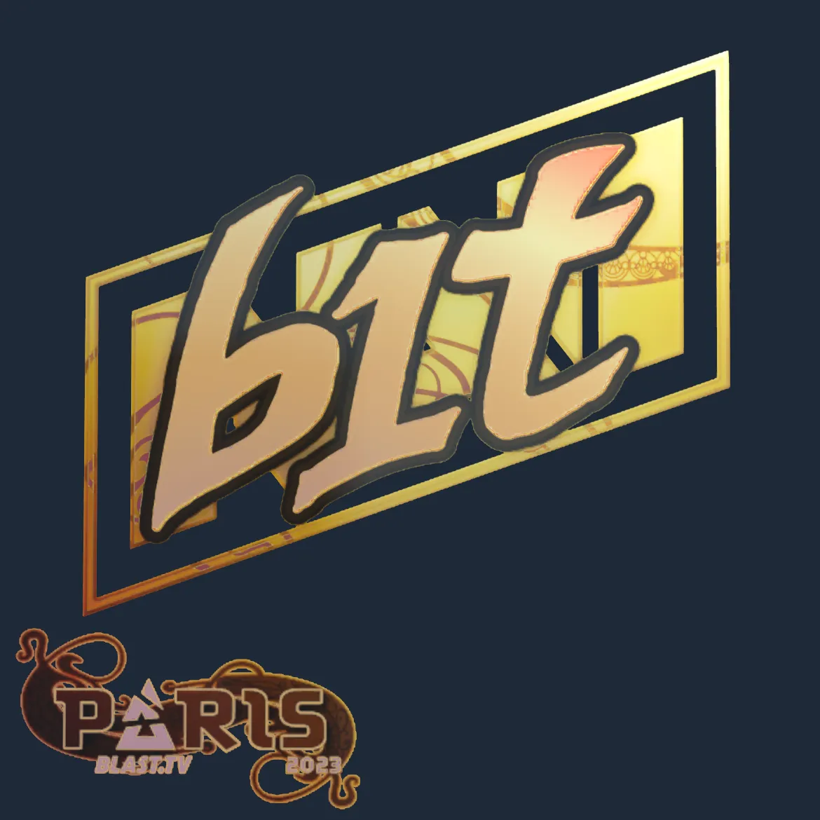 Sticker | b1t (Holo) | Paris 2023