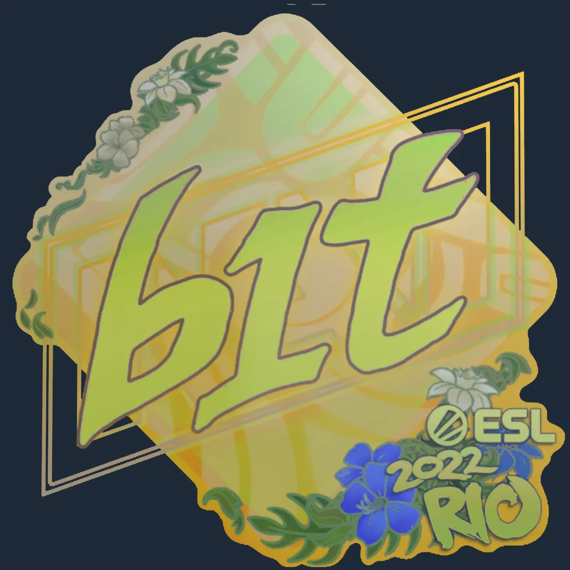Sticker | b1t (Holo) | Rio 2022