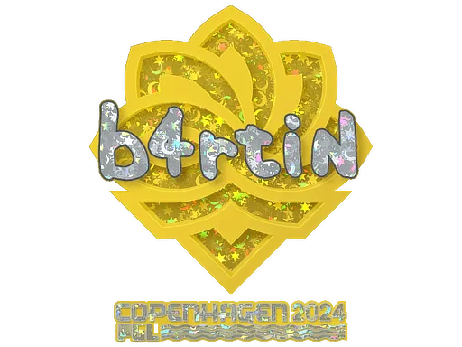 Sticker | b4rtiN (Glitter) | Copenhagen 2024