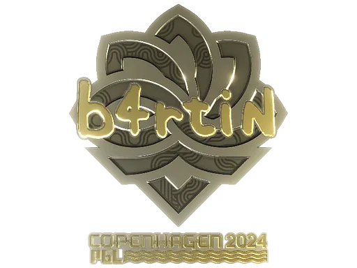 Sticker | b4rtiN (Gold) | Copenhagen 2024