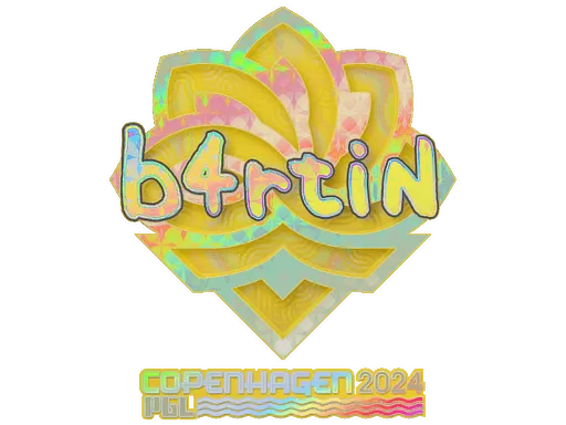 Sticker | b4rtiN (Holo) | Copenhagen 2024