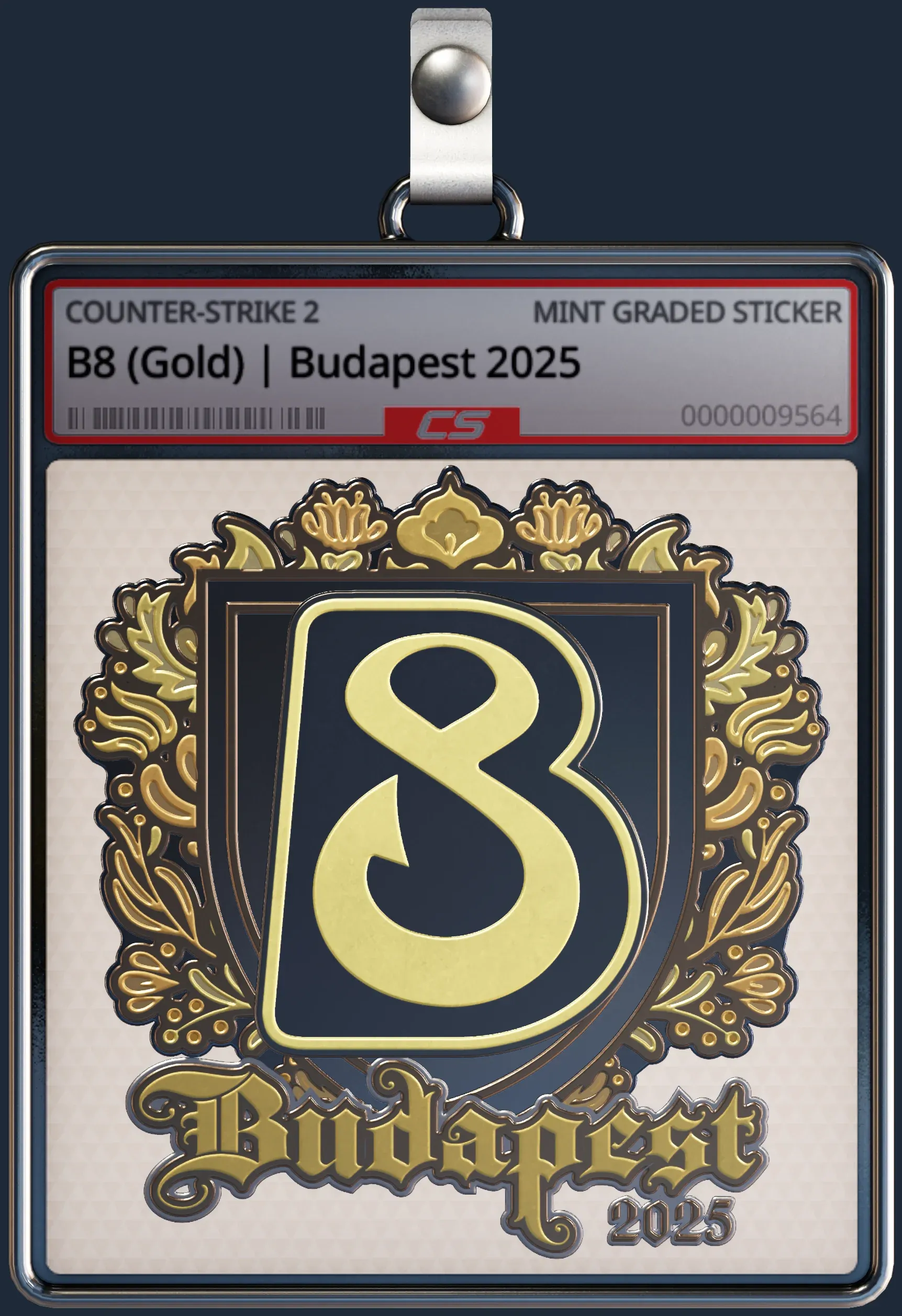 Sticker | B8 (Gold) | Budapest 2025