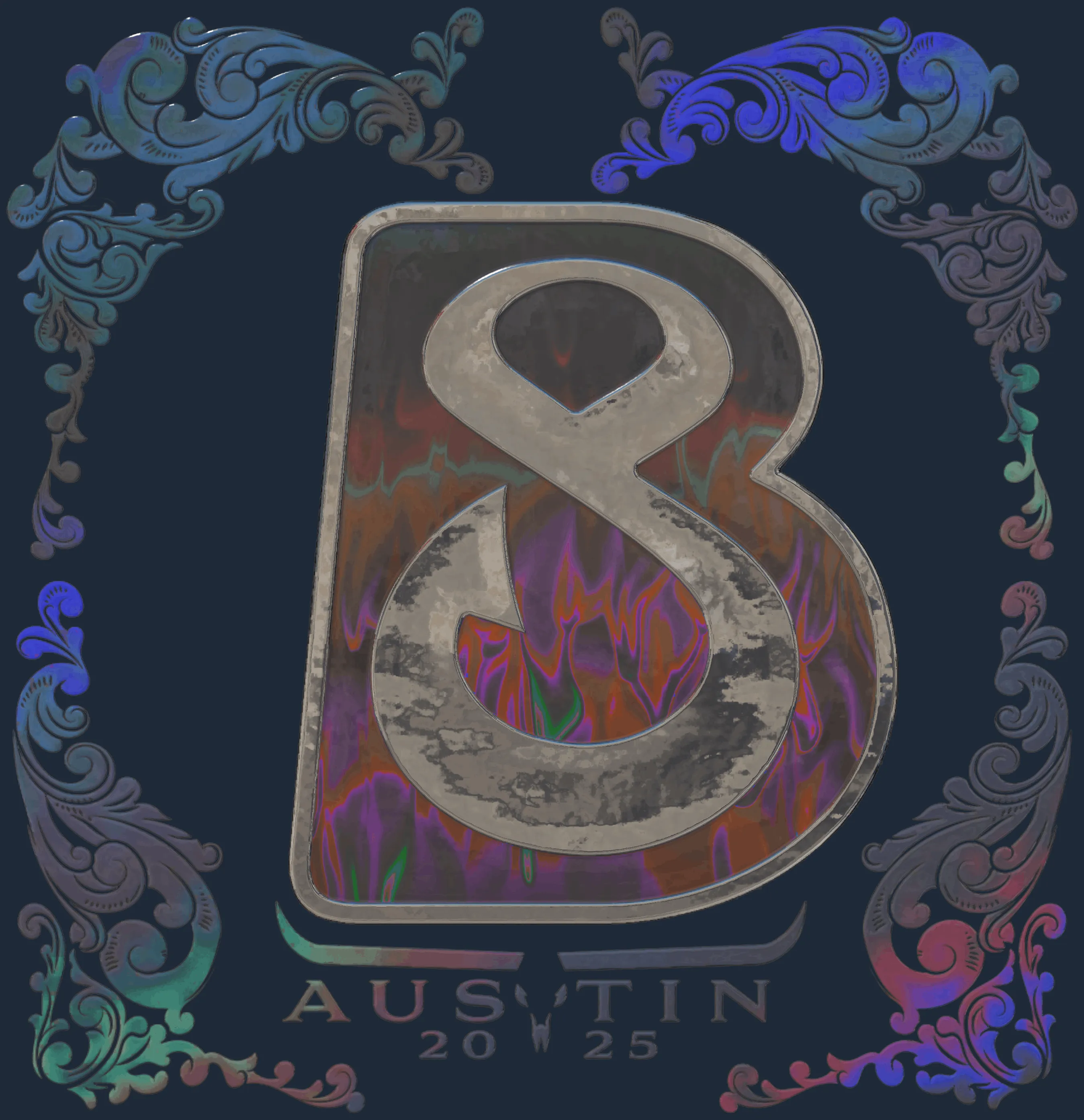 Sticker | B8 (Holo) | Austin 2025
