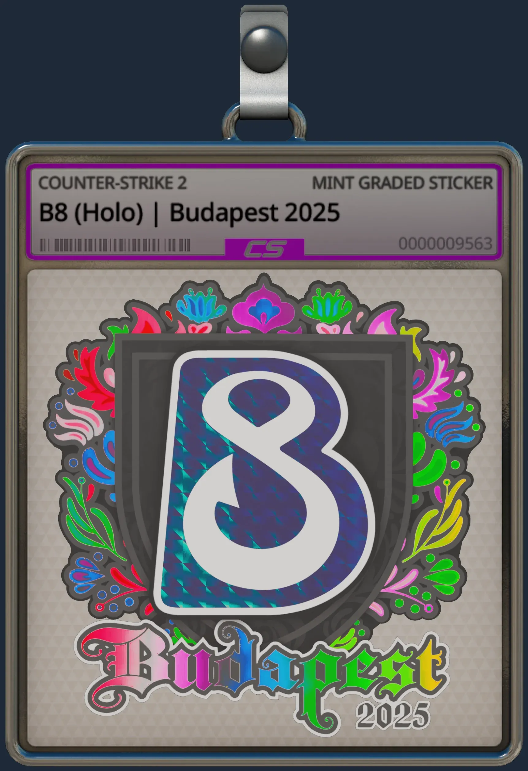 Sticker | B8 (Holo) | Budapest 2025