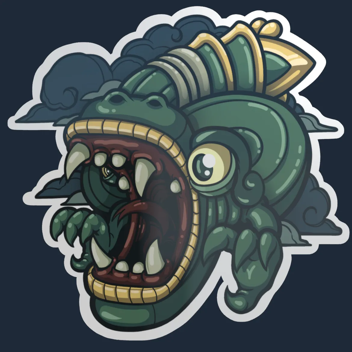 Sticker | Baby Fire Serpent