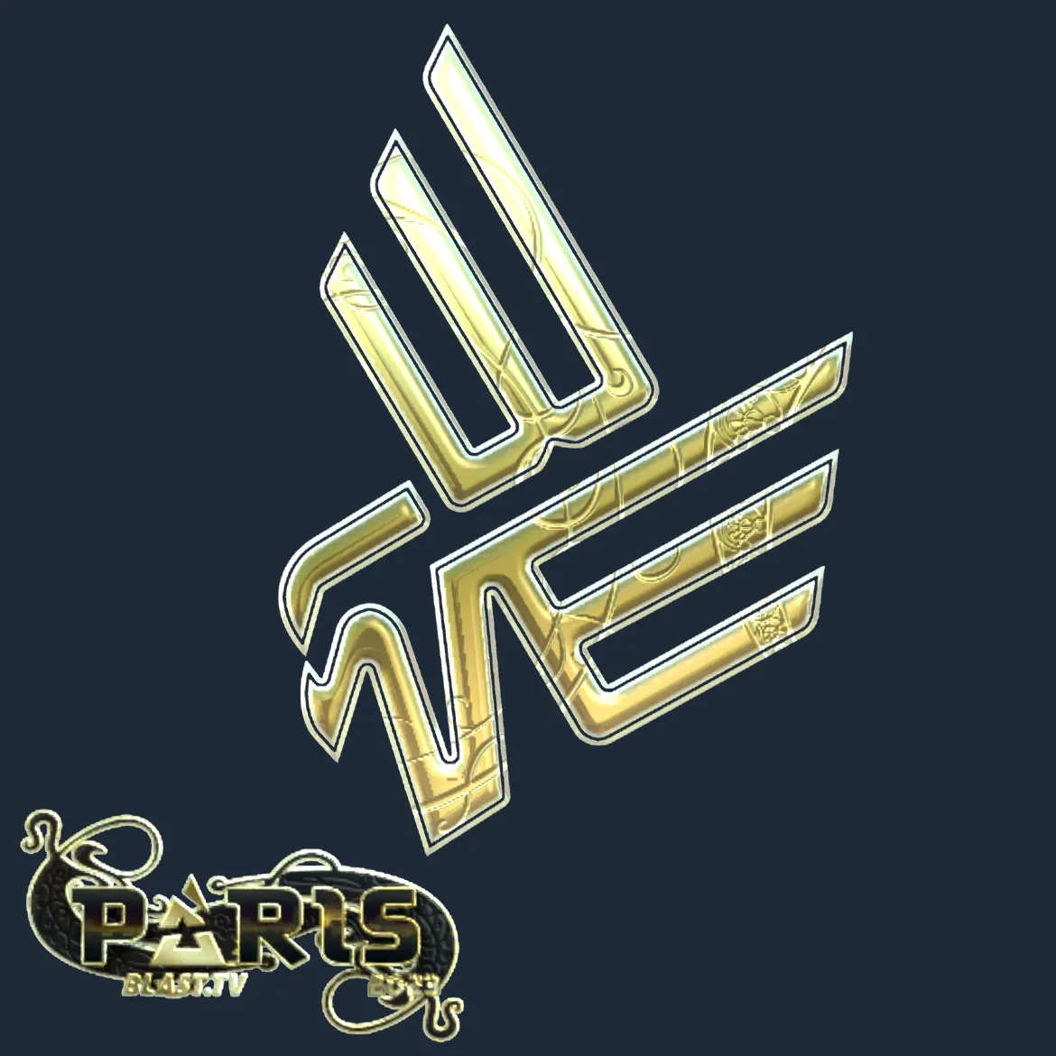 Sticker | Bad News Eagles (Gold) | Paris 2023