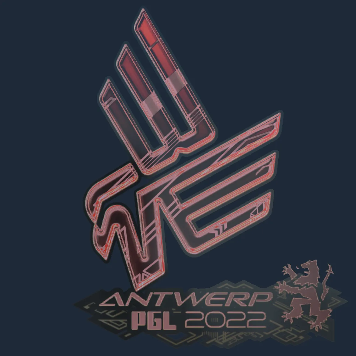 Sticker | Bad News Eagles (Holo) | Antwerp 2022