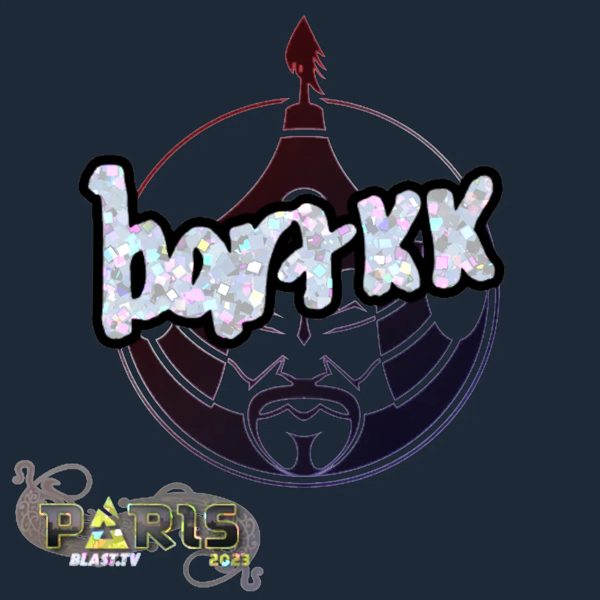 Sticker | Bart4k (Glitter) | Paris 2023