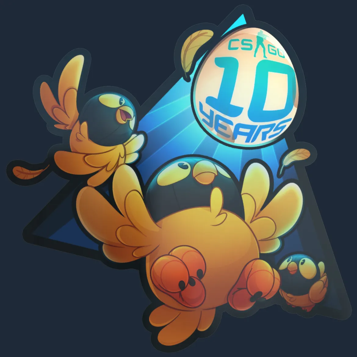 Sticker | Beaky Decade