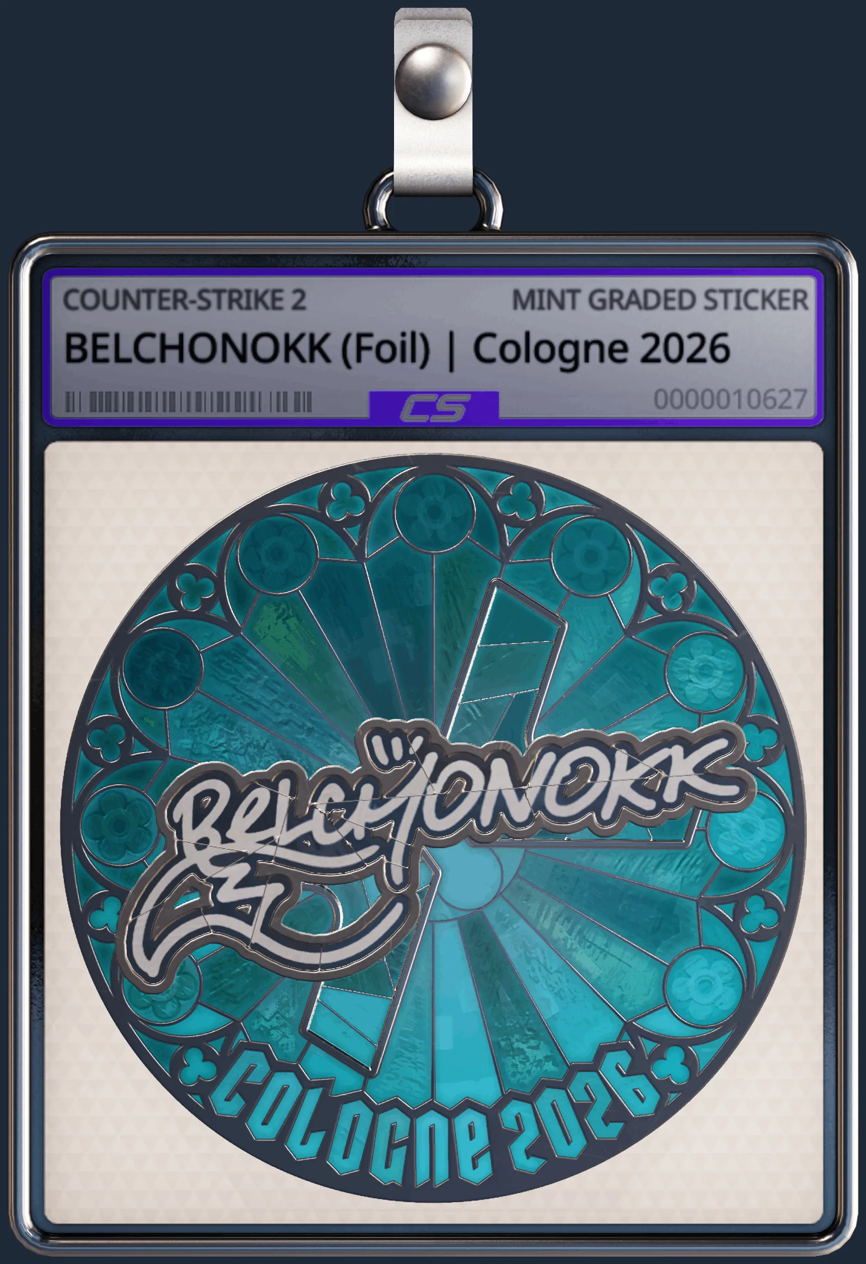 Sticker | BELCHONOKK (Foil) | Cologne 2026