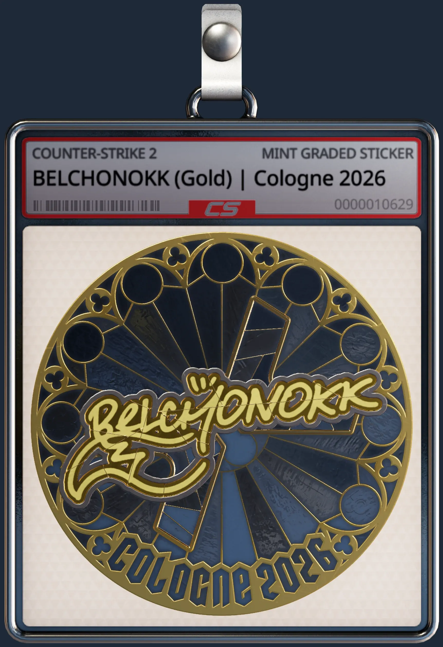 Sticker | BELCHONOKK (Gold) | Cologne 2026