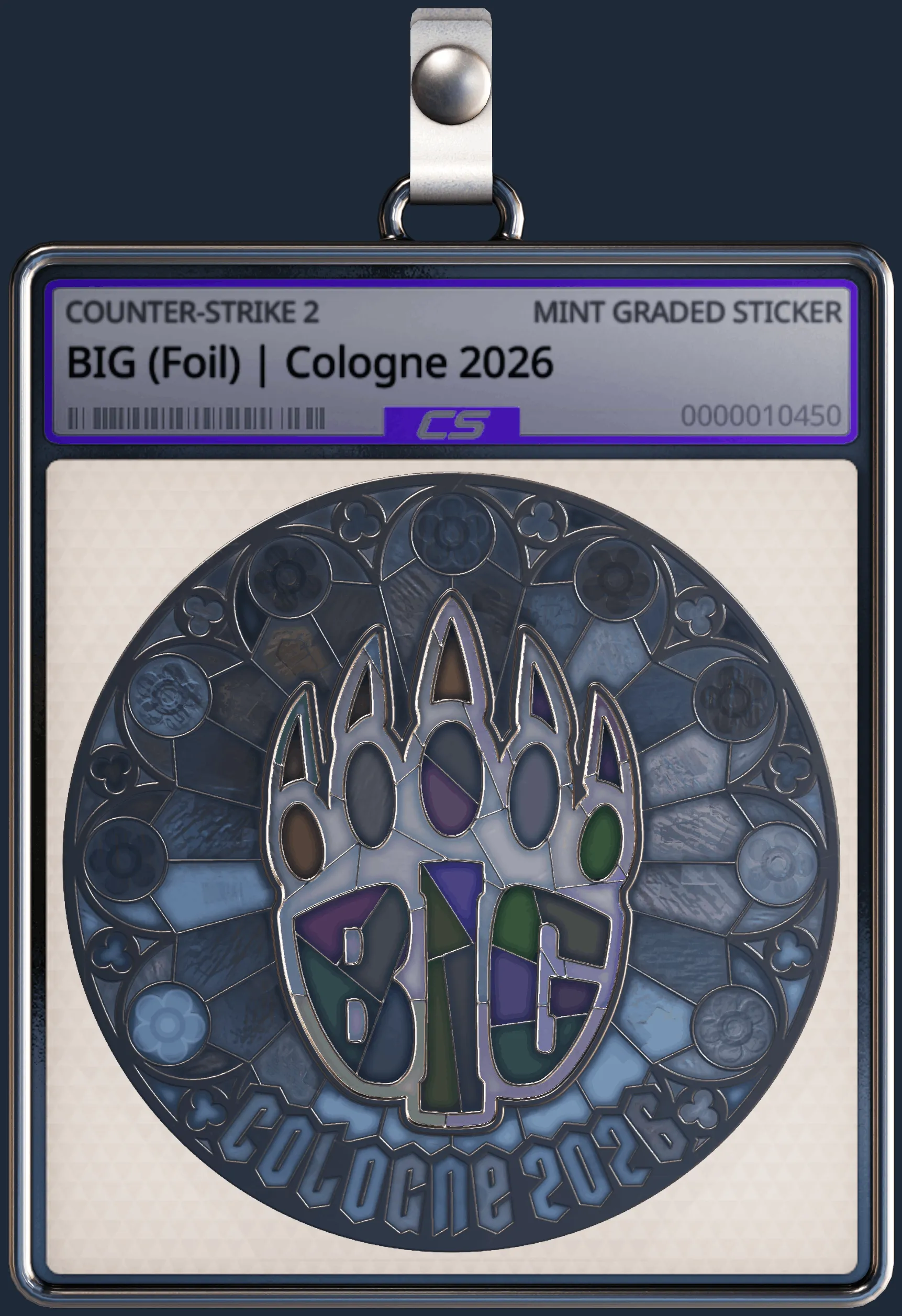 Sticker | BIG (Foil) | Cologne 2026