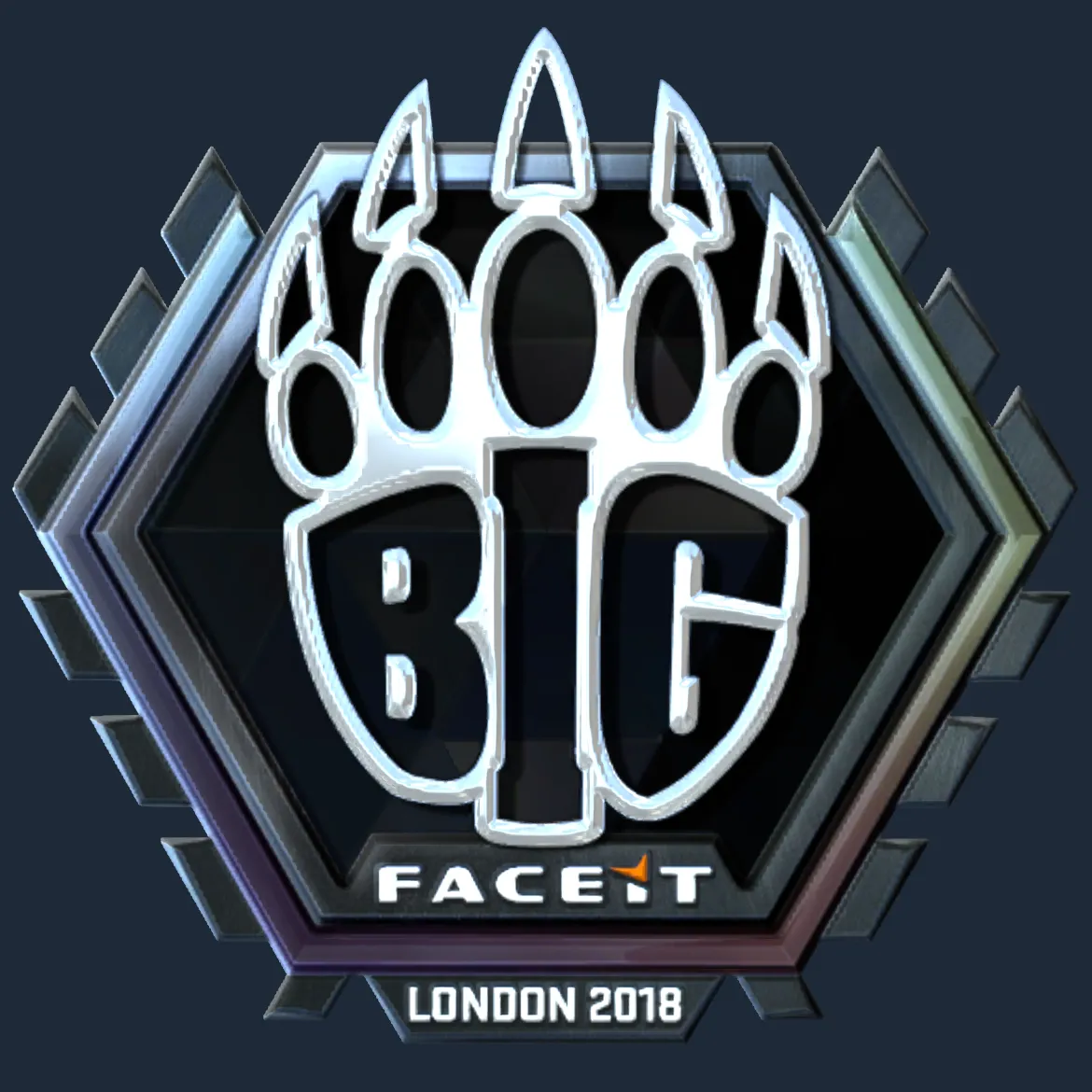 Sticker | BIG (Foil) | London 2018