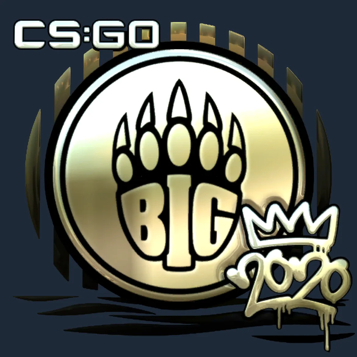 Sticker | BIG (Gold) | 2020 RMR