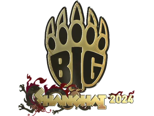Sticker | BIG (Gold) | Shanghai 2024