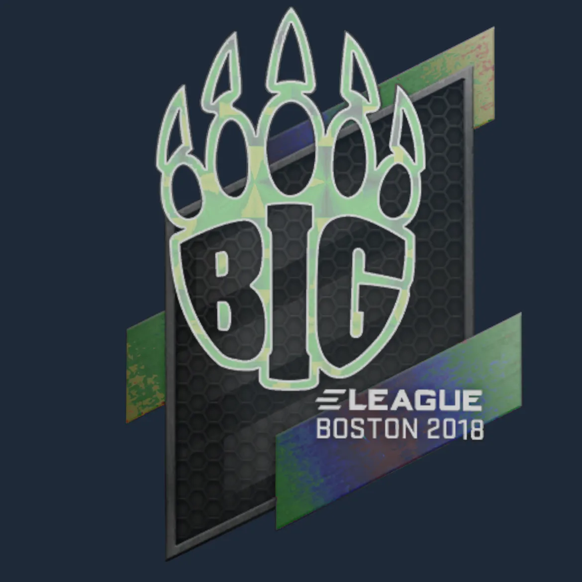 Sticker | BIG (Holo) | Boston 2018