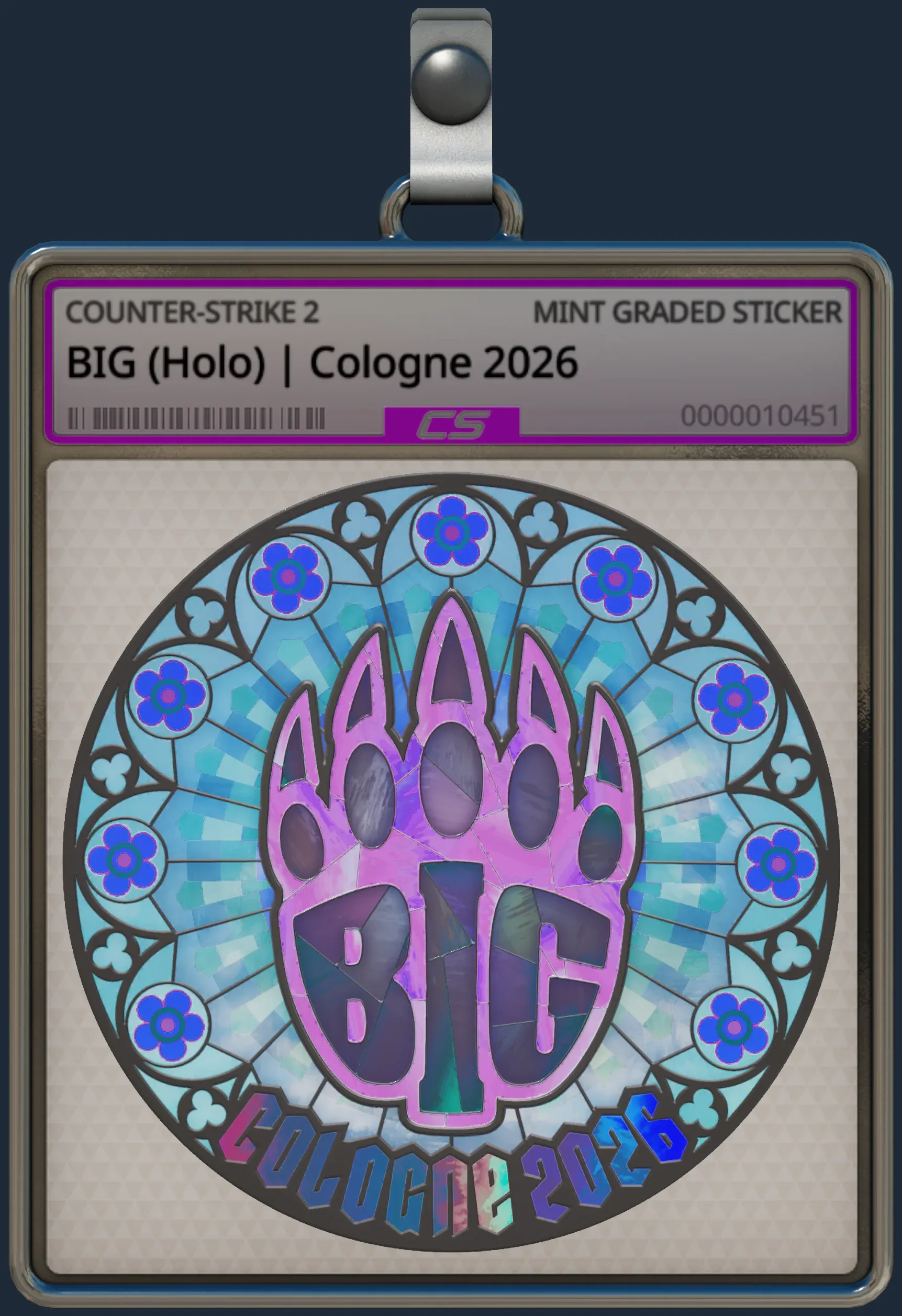 Sticker | BIG (Holo) | Cologne 2026