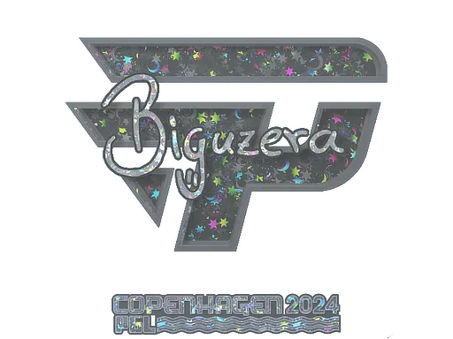 Sticker | biguzera (Glitter) | Copenhagen 2024