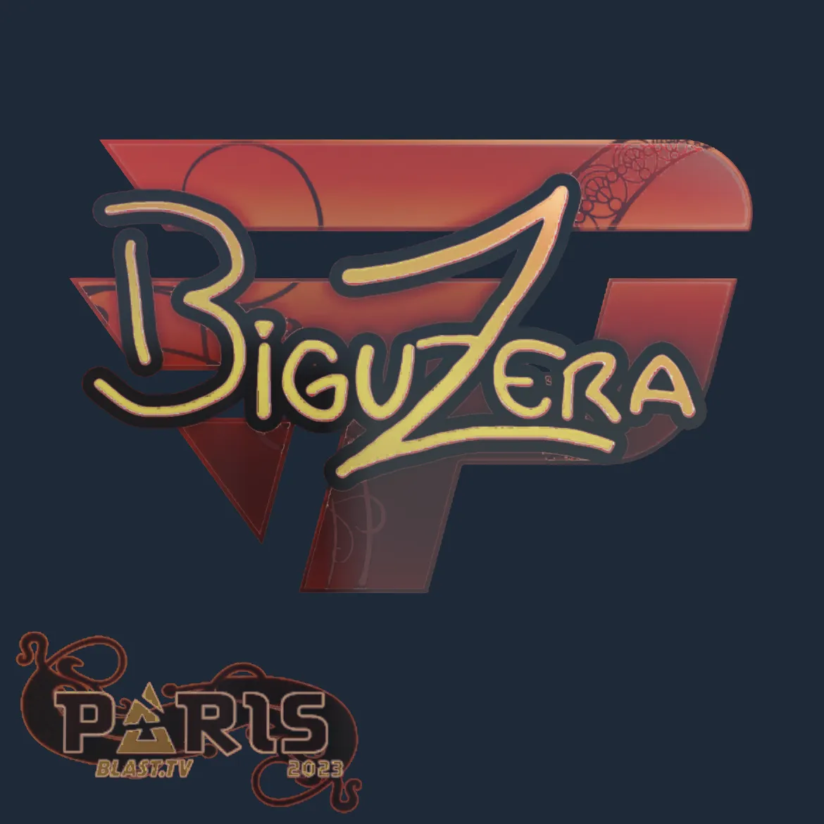 Sticker | biguzera (Holo) | Paris 2023
