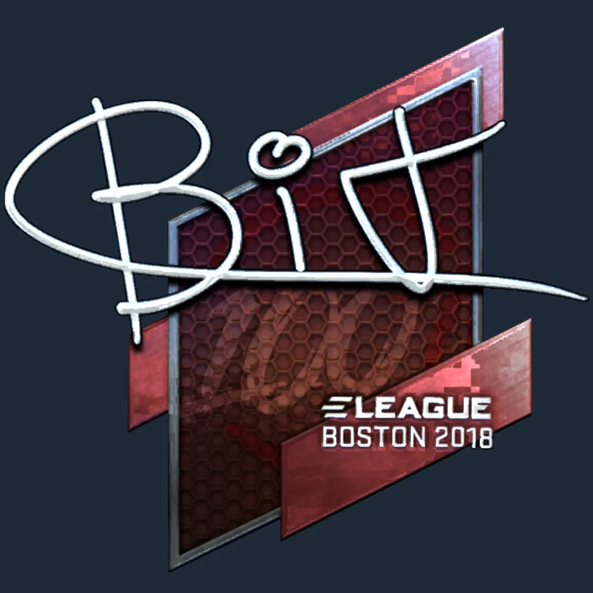 Sticker | BIT (Foil) | Boston 2018