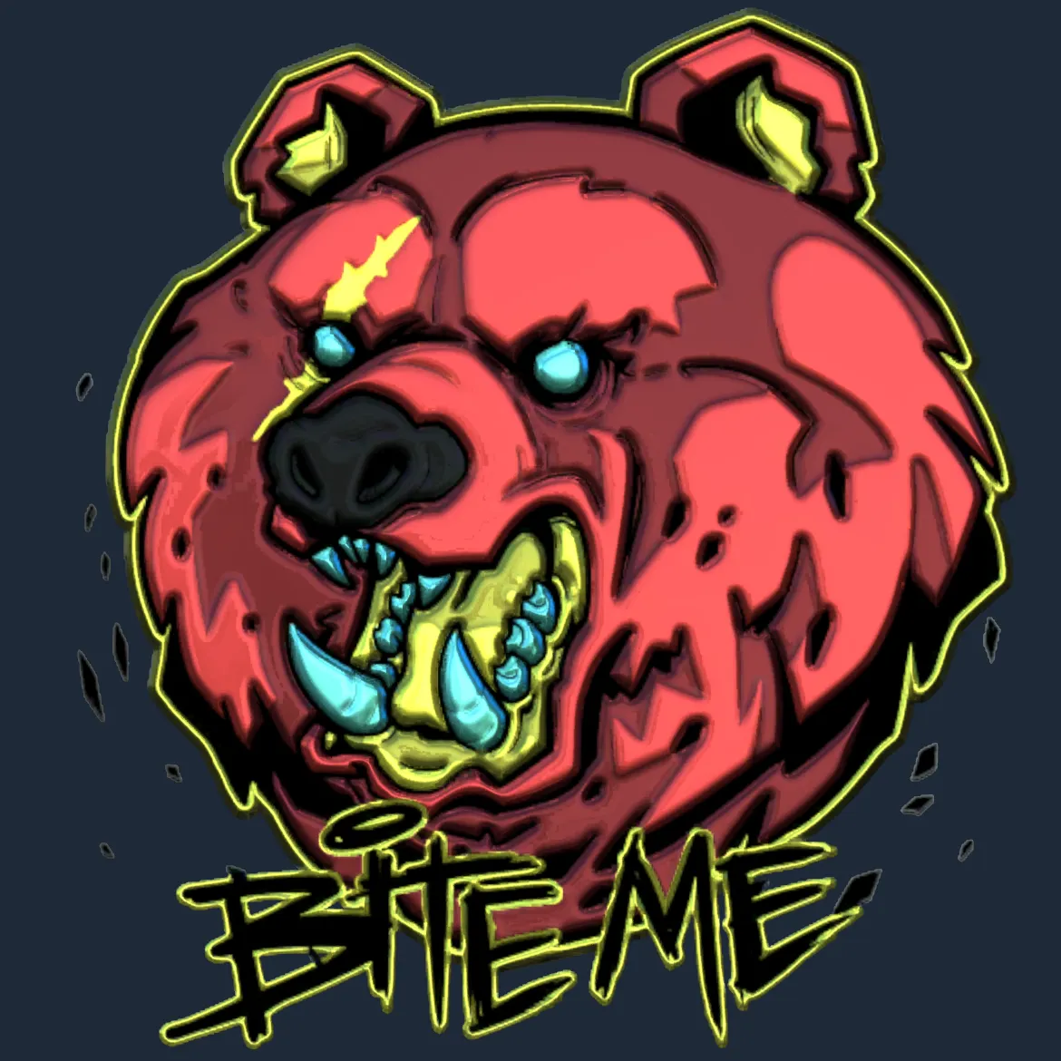 Sticker | Bite Me (Foil)