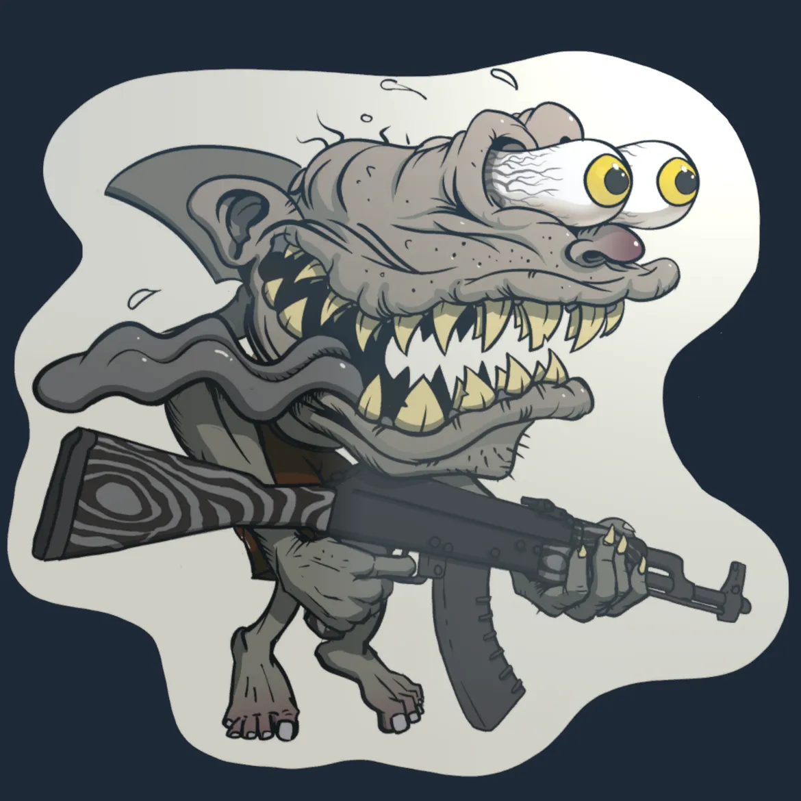 Sticker | Black Shark Shooter