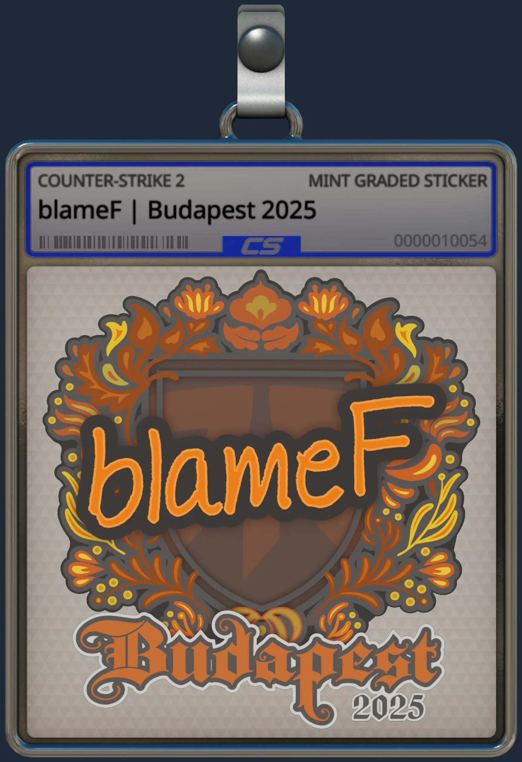 Sticker | blameF | Budapest 2025