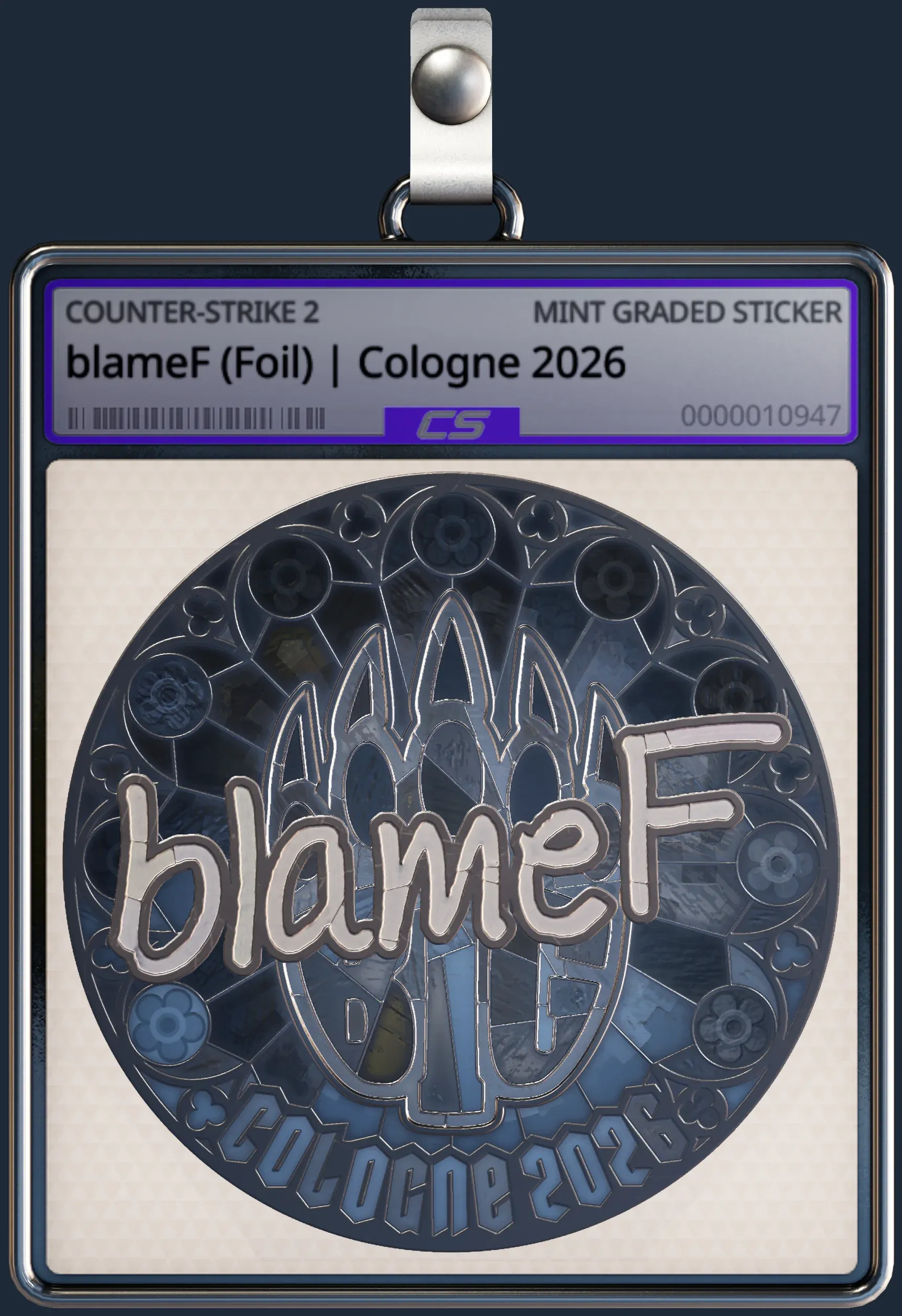 Sticker | blameF (Foil) | Cologne 2026 Sticker | blameF (Foil) | Cologne 2026