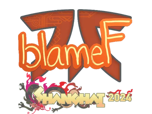 Sticker | blameF | Shanghai 2024