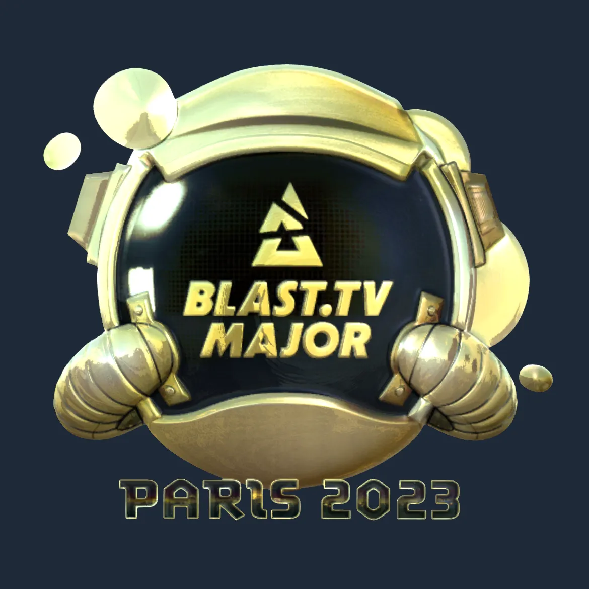 Sticker | BLAST.tv (Gold) | Paris 2023