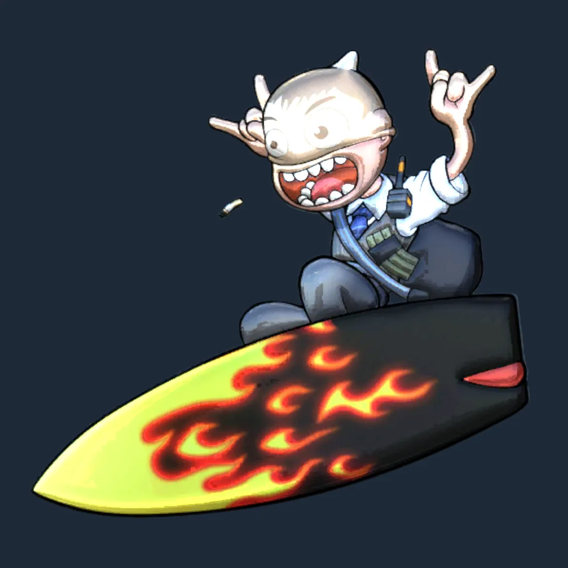 Sticker | Blaze Surf K (Foil)