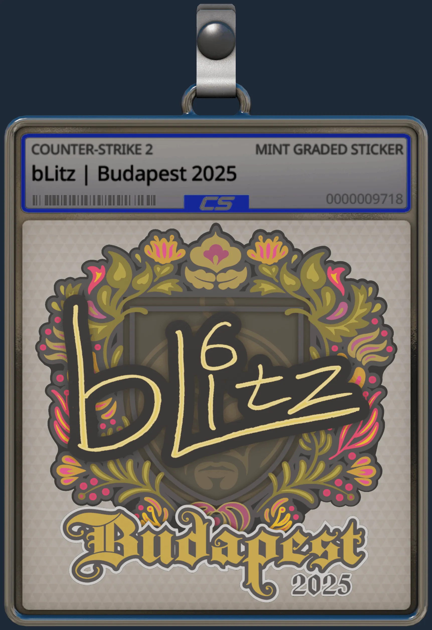 Sticker | bLitz | Budapest 2025 Sticker | bLitz | Budapest 2025