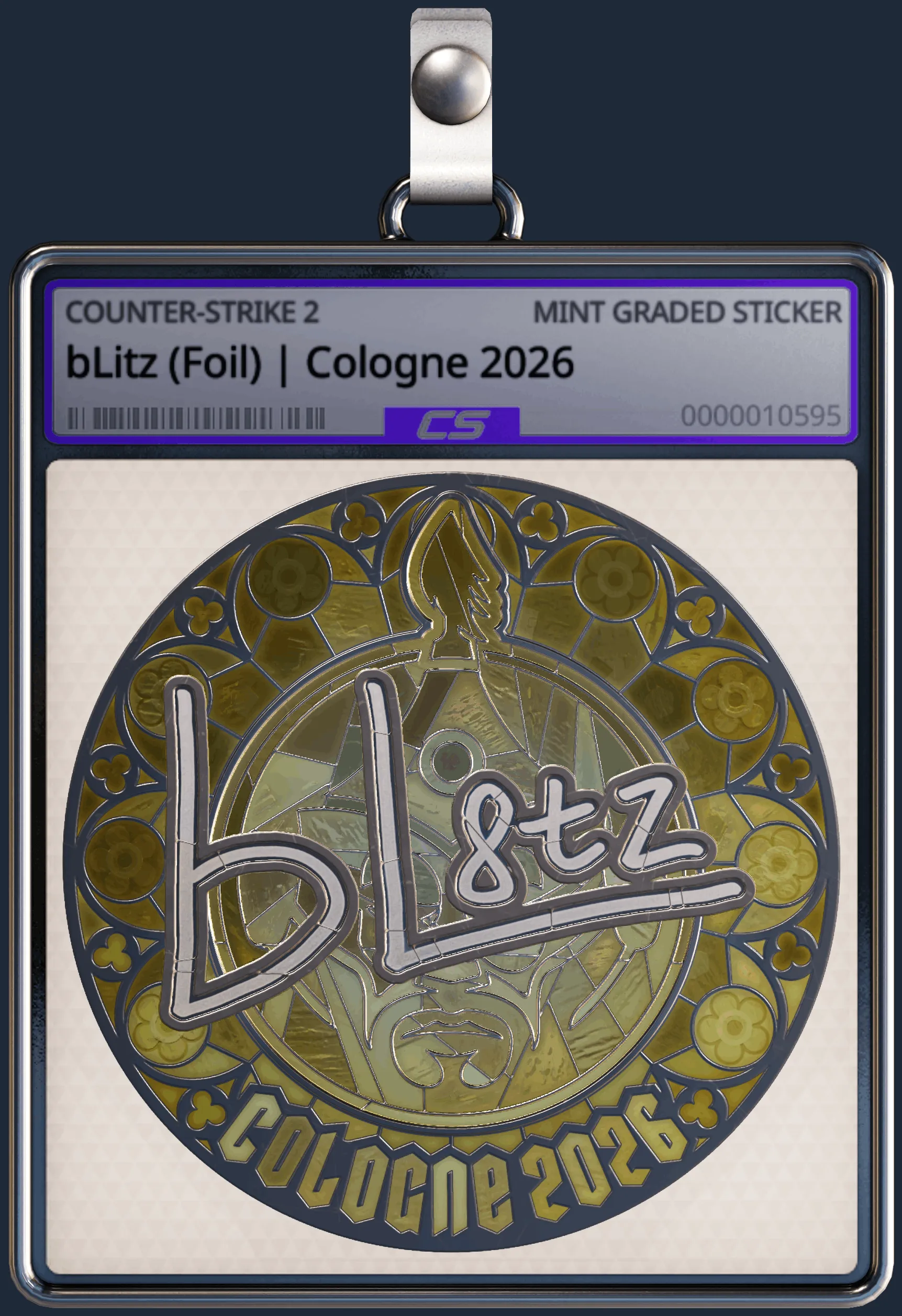 Sticker | bLitz (Foil) | Cologne 2026