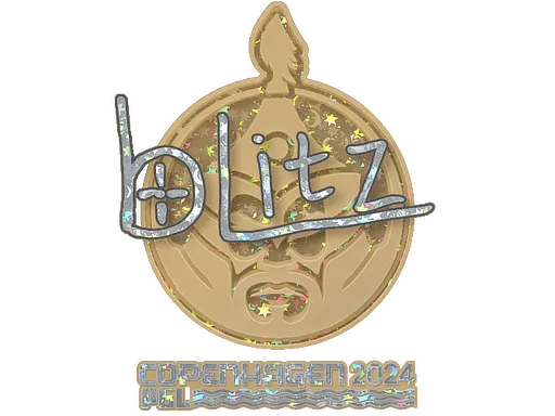 Sticker | bLitz (Glitter) | Copenhagen 2024