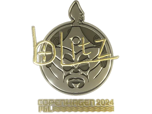 Sticker | bLitz (Gold) | Copenhagen 2024